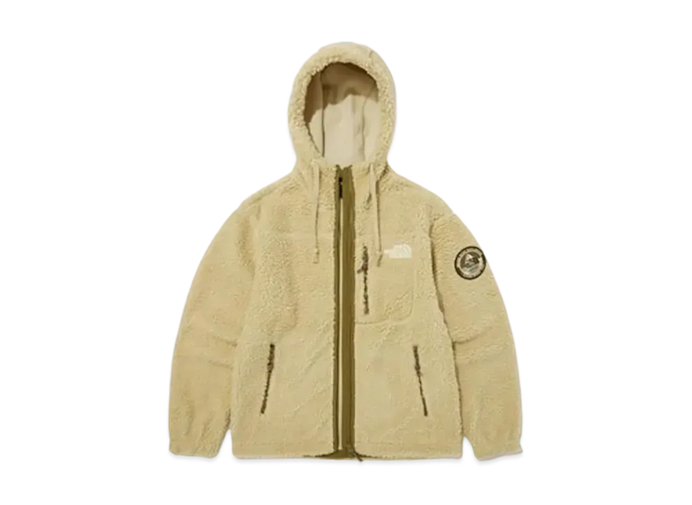 The North Face Play Green Fleece Hoodie "Light Beige"