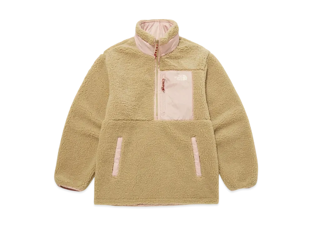 The North Face Play Green RVS Fleece Anorak "Camel"