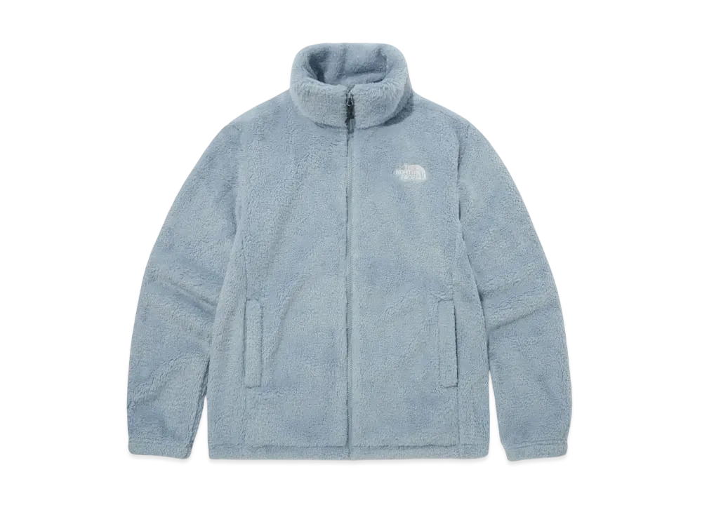 The North Face Comfy Alpha Fleece Zip Up "Powder Blue"