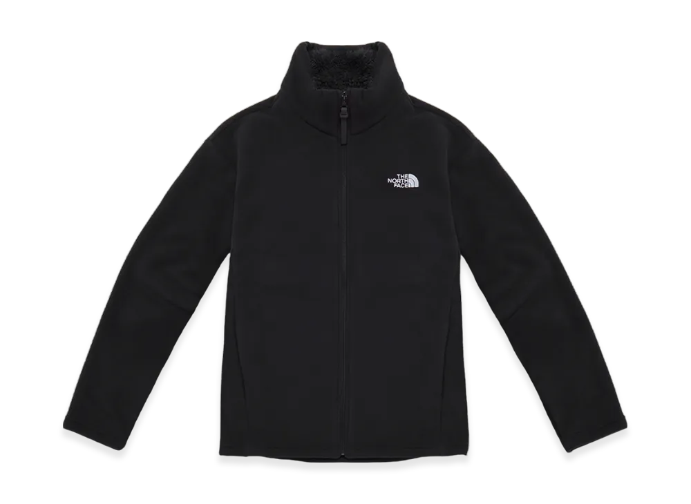 ザノースフェイス ファーリー フリースジャケット "ブラック"