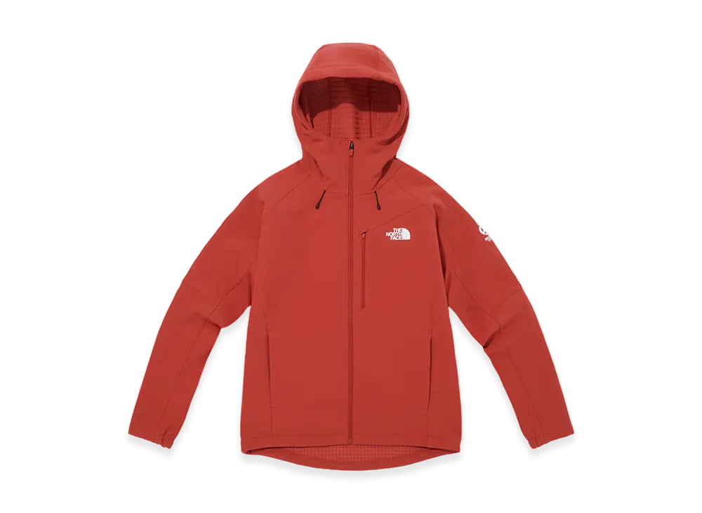The North Face Summit Stormega Full-Zip Hoodie "Red"