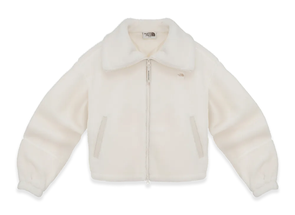 The North Face White Label Puffy Fleece Jacket (W) "Ivory"