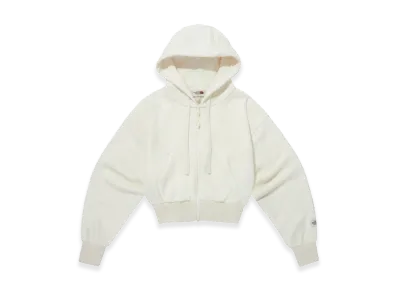 The North Face White Label Terry Hood Zip Up (W) "Cream"