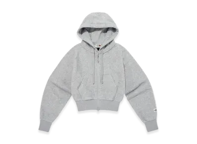 The North Face White Label Terry Hood Zip Up (W) "Melange Grey"