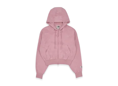 The North Face White Label Terry Hood Zip Up (W) "Light Pink"
