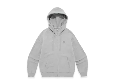 The North Face Mini Box Logo Zip Up "Melange Grey"