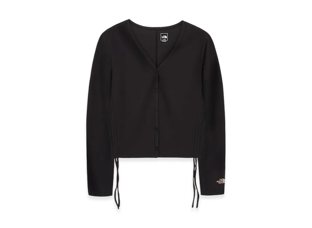 The North Face Soft Ribbed Cardigan - 25SS (W) "Black"