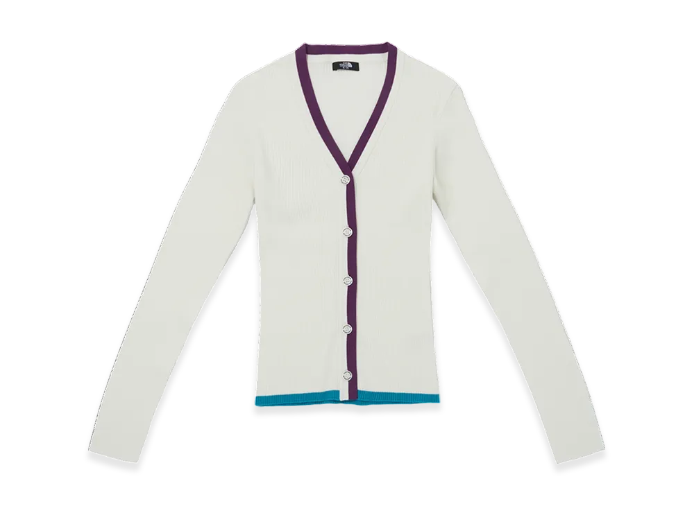 The North Face Green Field L/S Cardigan - 25SS (W) "Ivory"