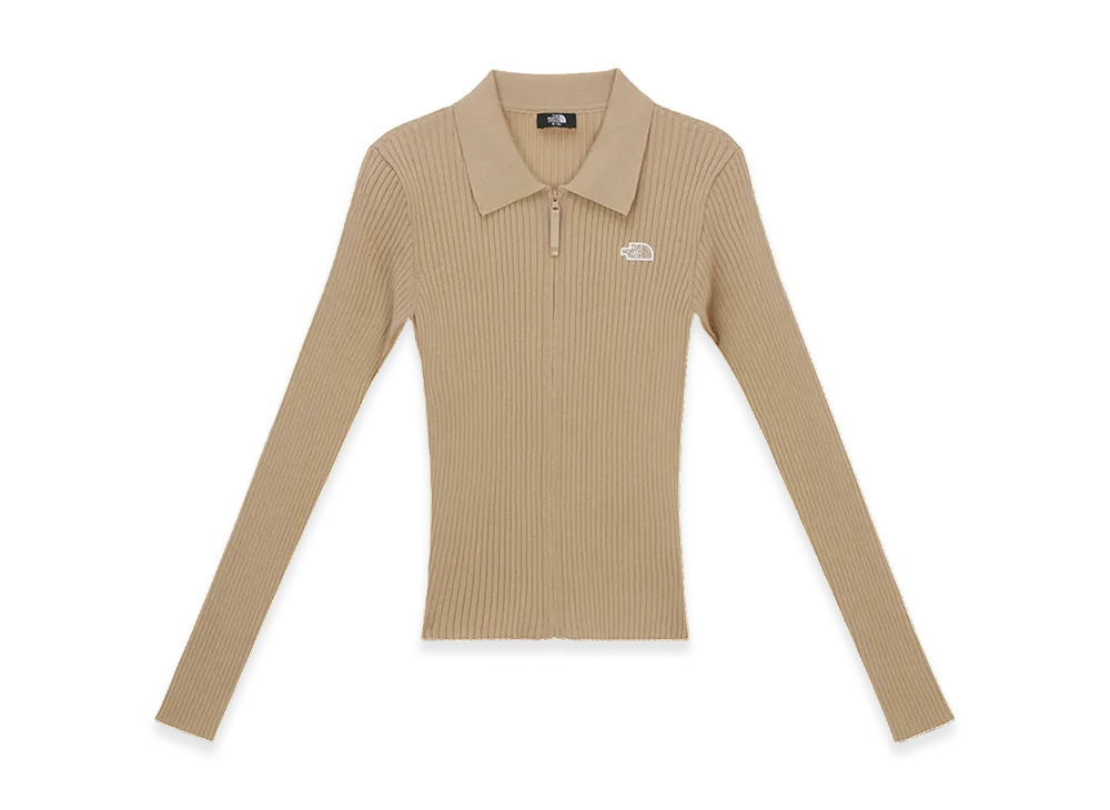 The North Face Holiday Zip Up - 25SS (W) "Light Beige"