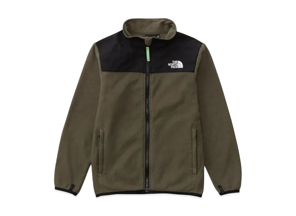 The North Face Kids Green Baton Zip In Mountain Versa Micro Jacket "Basic"