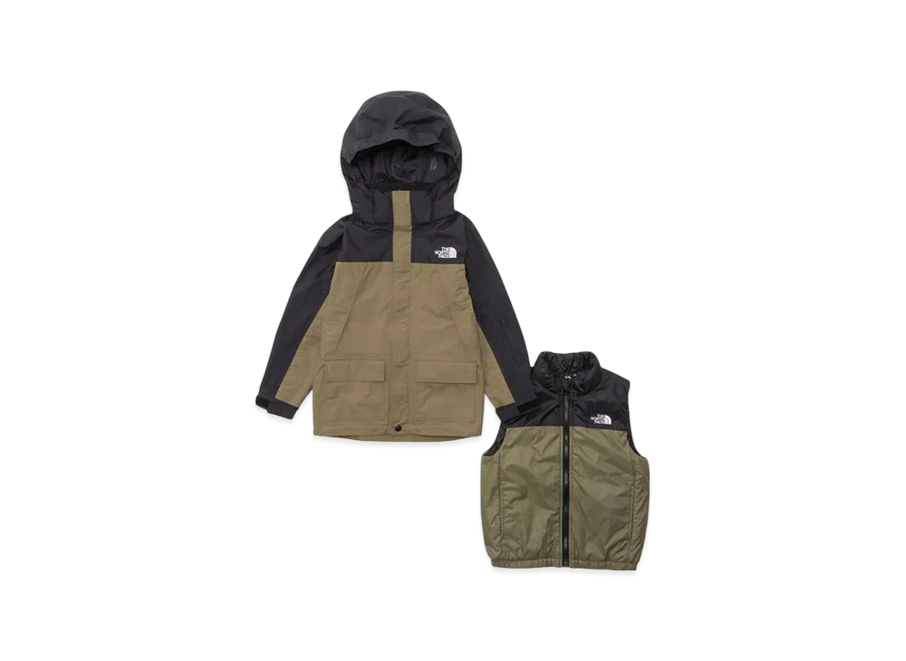 The North Face Kids Green Baton Snow Triclimate Jacket "Basic"