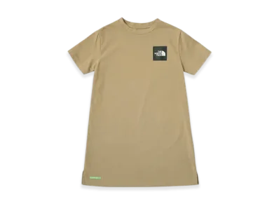 The North Face Green Baton Girls S/S Dress Tee Kids "Beige"
