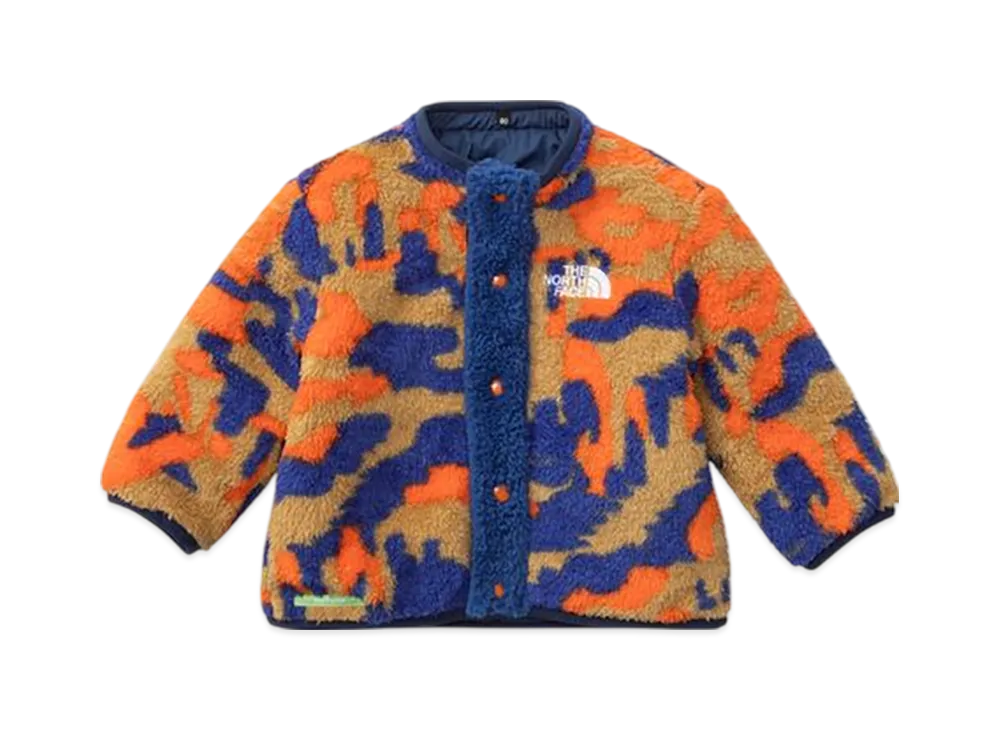 The North Face Baby Green Baton Novelty Reversible Cozy Jacket "Upcycling"