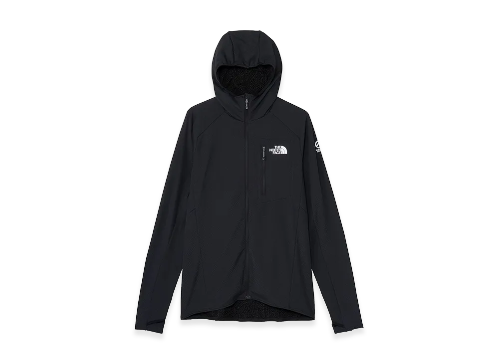 The North Face Expedition Grid Fleece Full Zip Hoodie "Black"