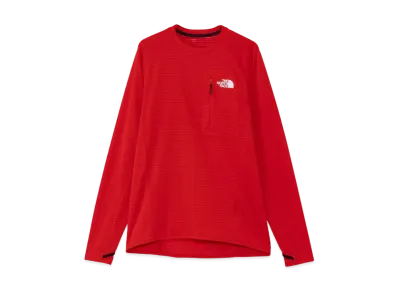 The North Face Polartec Grid Fleece Crew "Fiery Red"