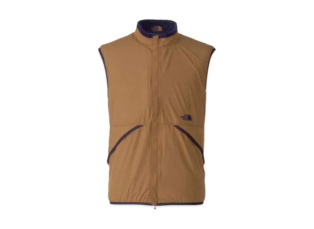 The North Face Free Run Reversible Vest "Bronx Brown x Eternal Purple"