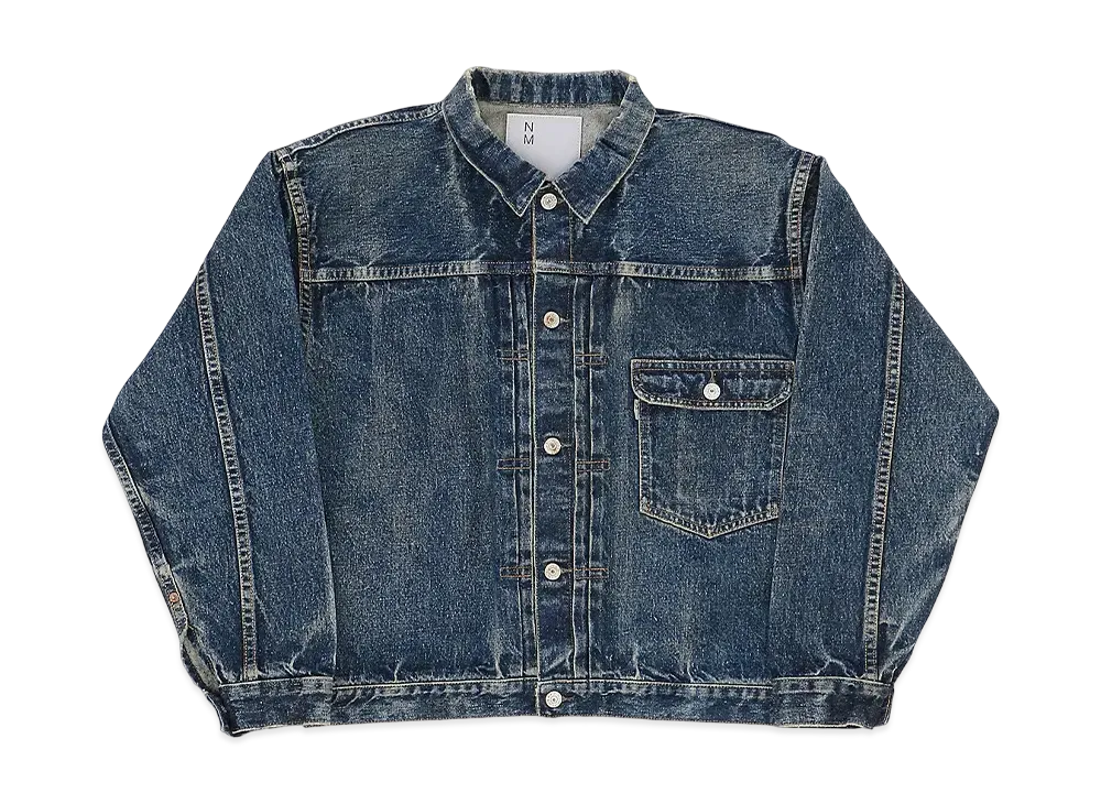 New Manual #001 T-Back Denim Jacket "Indigo"