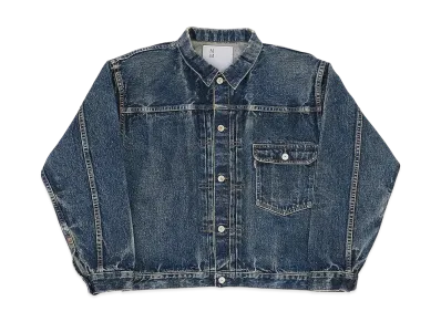 New Manual #001 T-Back Denim Jacket "Indigo"