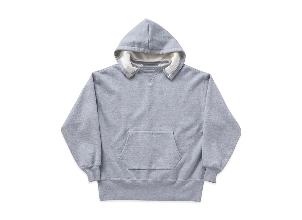 New Manual #027 After Hoodie Heather Green One-Washed "Gray"