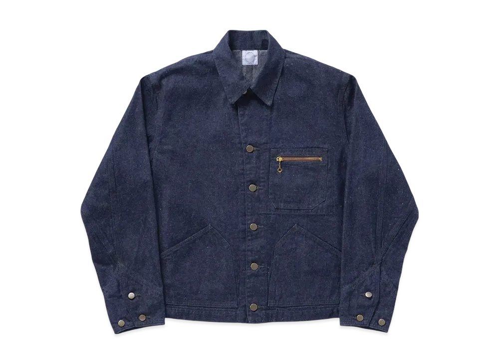 New Manual #025 LE Work Jacket One-Washed "Indigo"