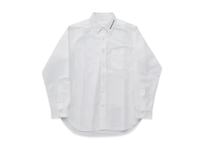 New Manual #020 BB Polo Collar Shirts Off One-Washed "White"