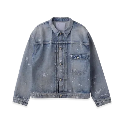 New Manual T-Back Denim Jacket "Indigo"