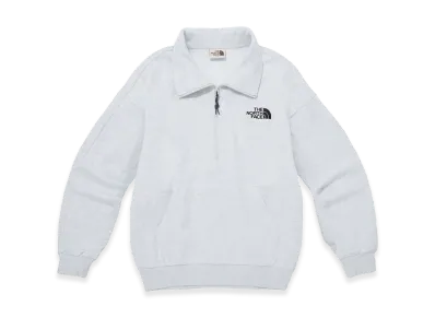 The North Face White Label Comfy Half Zip Sweatshirts "Oatmeal"