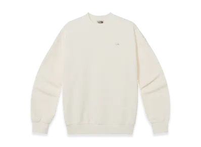 The North Face Mini Box Logo Sweatshirts "Cream"