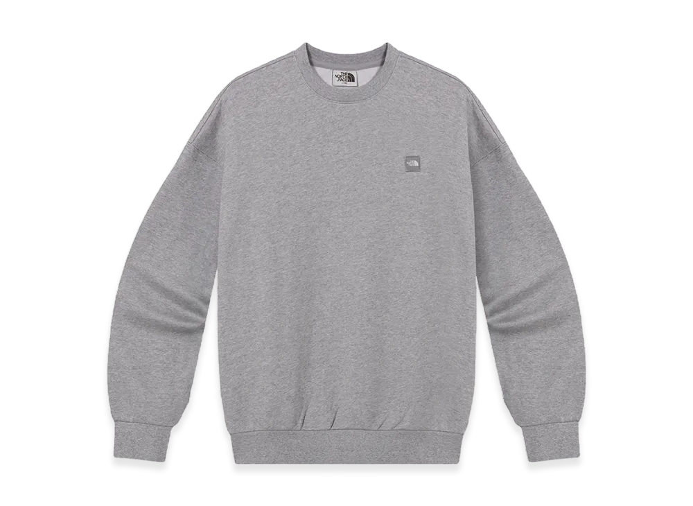 The North Face Mini Box Logo Sweatshirts "Melange Grey"