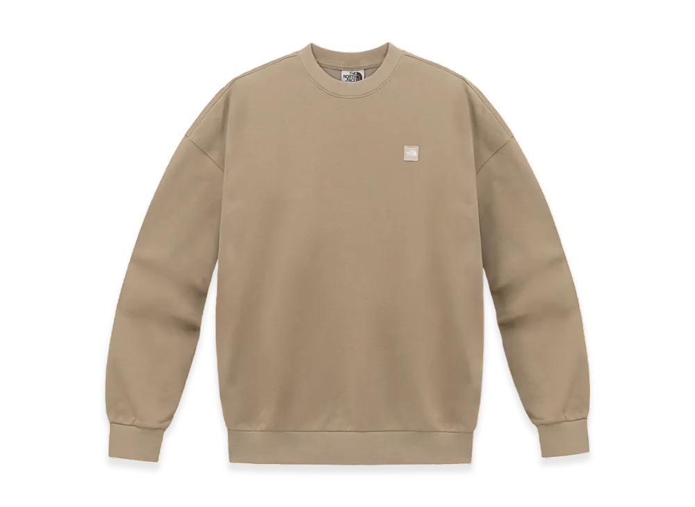 The North Face Mini Box Logo Sweatshirts "Beige"