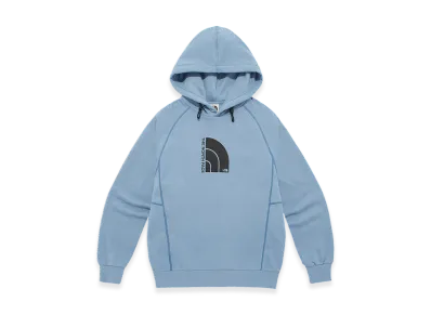 The North Face Dome Logo Hood Pullover "Powder Blue"