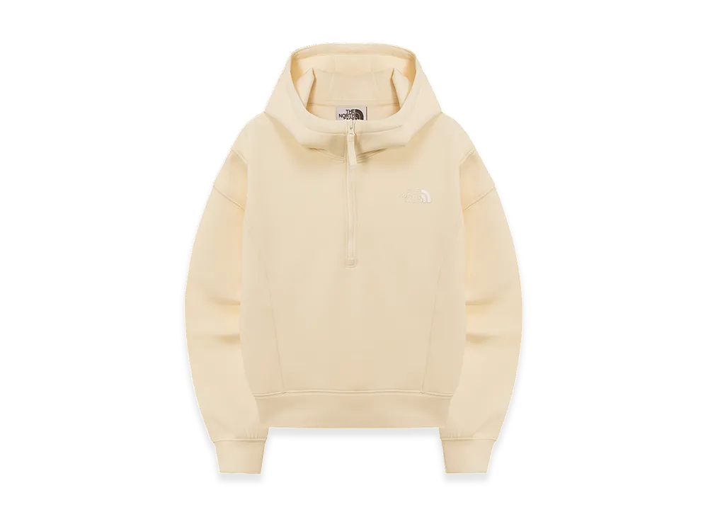 The North Face White Label Smoove Hoodie Pullover (W) "Custard"