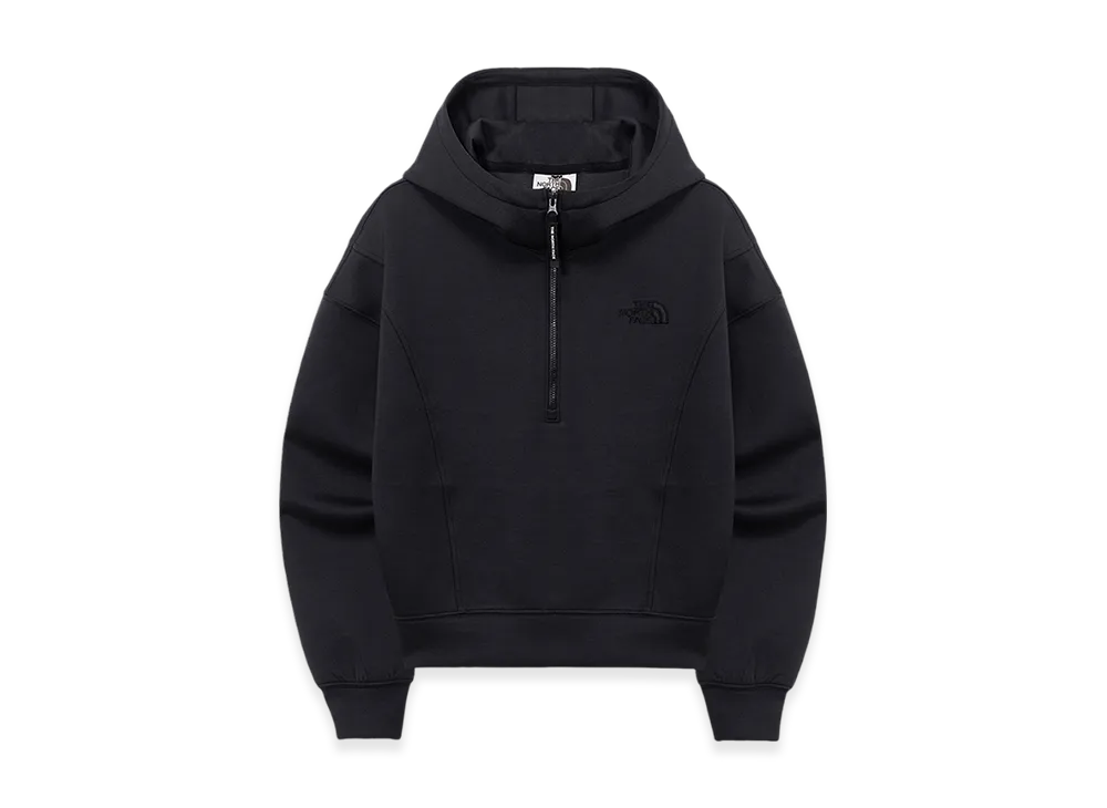 The North Face White Label Smoove Hoodie Pullover (W) "Black"