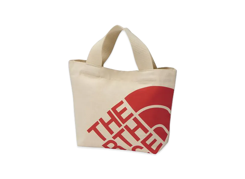 The North Face Lamp Tote S "Natural/Fiery Red"