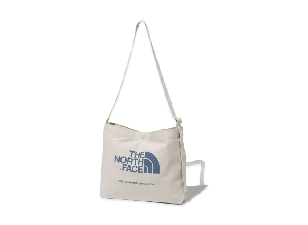 The North Face Organic Cotton Musette "Natural Aegean Blue"