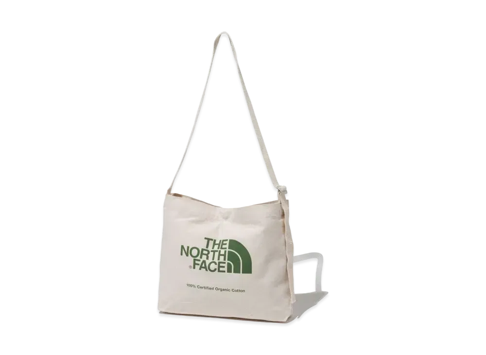 The North Face Organic Cotton Musette "Natural Vineyard Green"