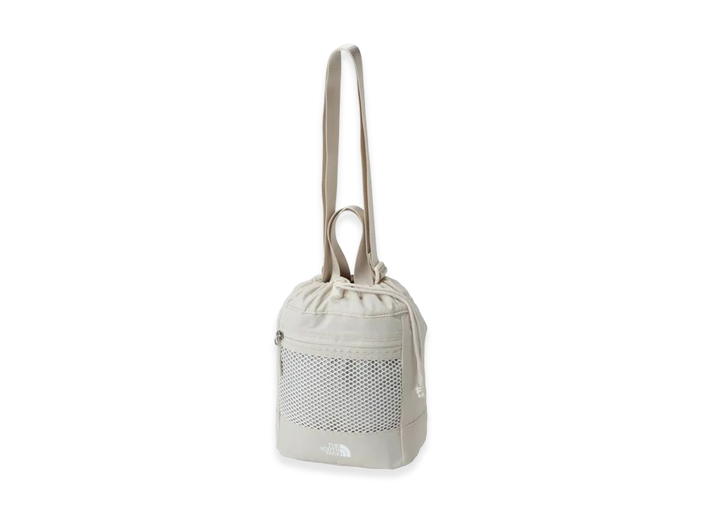The North Face Linden Mesh Bucket Bag Mini "Cream"