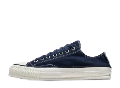 nonnative Dweller Trainer Low Cotton Canvas Over Dye With GORE-TEX By SPINGLE MOVE "Dark Navy"