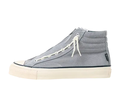 nonnative DWELLER TRAINER 2 HI COW LEATHER WITH GORE-TEX by SPINGLE "Gray"