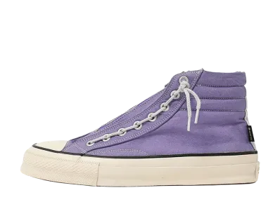 SPINGLE x nonnative Dweller Trainer 2 Hi Cotton Canvas Overdyed with GORE-TEX "Purple"