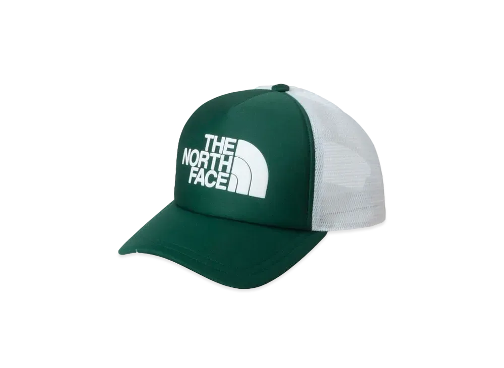 The North Face Logo Mesh Cap "TNF Green"