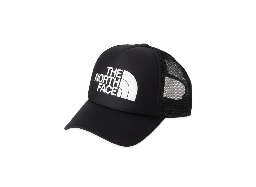 The North Face Logo Mesh Cap "Black"