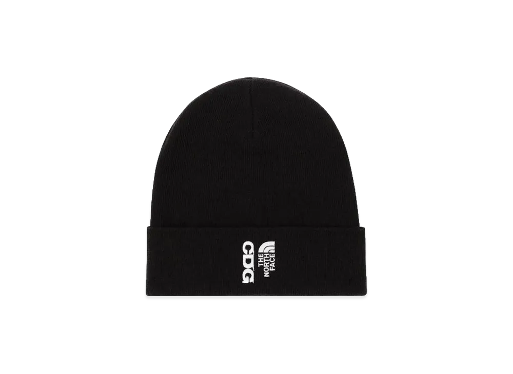 両者のロゴが際立つ、黒のカプセルコレクション！The North Face× CDG
