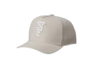 The North Face TNF Logo Trucker Cap "Fossil Ivory"