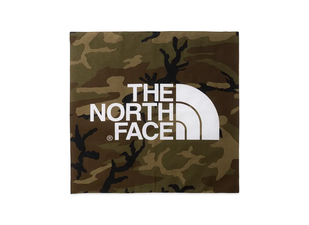 The North Face Logo Bandana "Green/Comb"