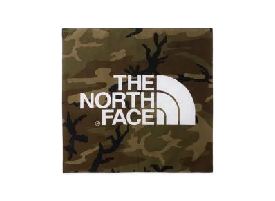 The North Face Logo Bandana "Green/Comb"