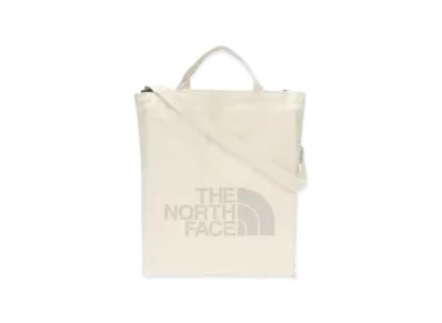 The North Face Big Logo Tote "Beige/Light Gray"