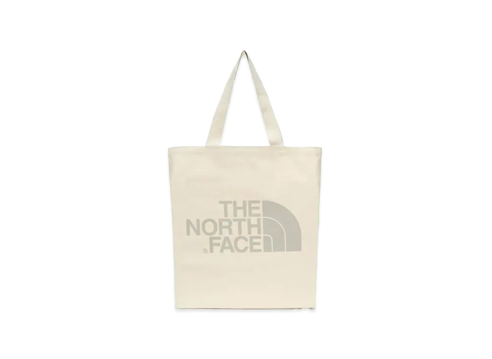 The North Face Cotton Canvas Tote "Beige/Light Gray"