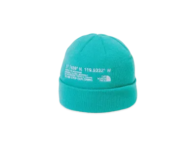 The North Face Embroidered Barred Beanie "Geyser Aqua"