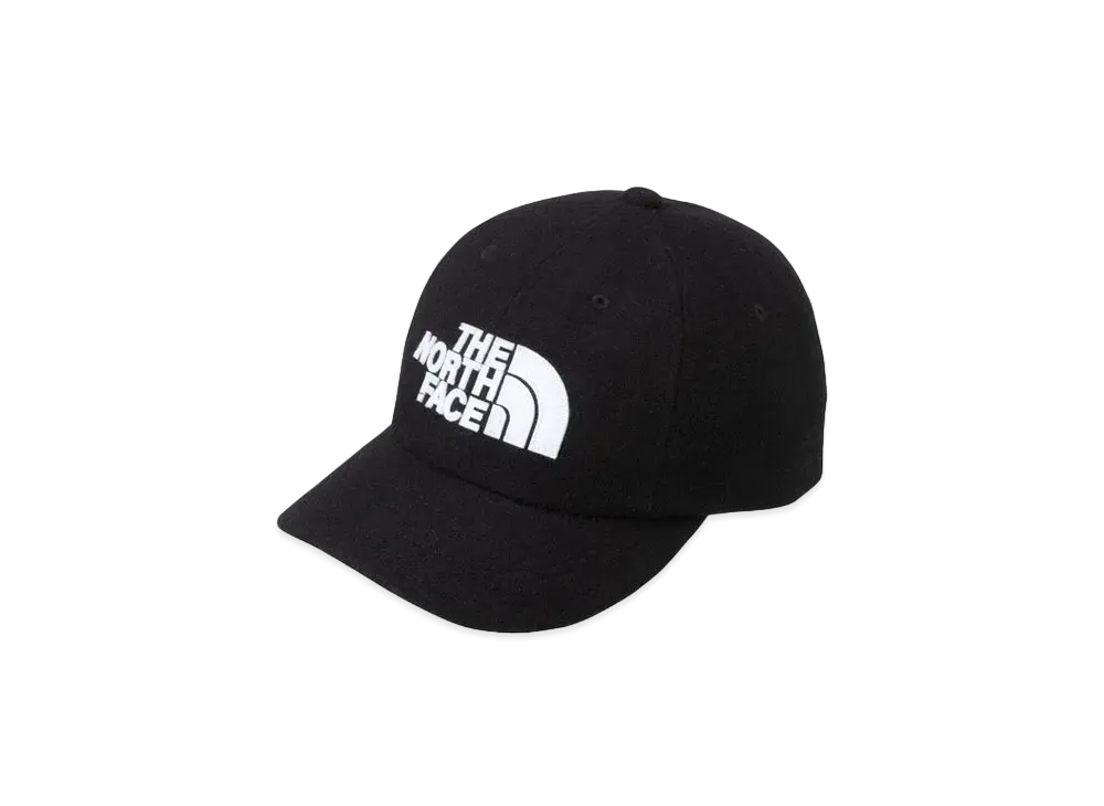 The North Face TNF Logo Flannel Cap "Black"